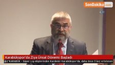 Karabükspor'da Ziya Ünsal Dönemi Başladı