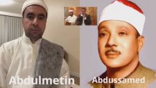 Şeyh Abdussamed Mukallidi Ahzab Suresi. Mısır Tarzı Arap Makamı Kuran Tilaveti. Hafız Metin Demirtaş