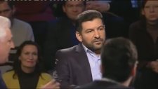 Ermeni ile Azeri Gazetecilerin Canlı Yayında Birbirine Girmesi
