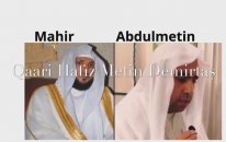 Kabe imamı ve müezzin taklitleri. Mescidi Haram Sheikh Mahir. Sheikh Ali Mullah.Hafız Metin Demirtaş