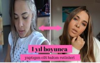 1 Yıl Boyunca Uyguladığım Cilt Bakım Rutinleri & Çekiliş Sonucu | Beliz Şen