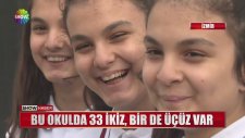 Bu Okulda 33 İkiz Bir de Üçüz Var