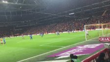 Galatasaray 1-1 Göztepe Gol: Garry Rodrigues (Tribün Çekimi)
