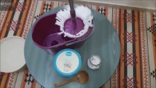 Mop Temizlik Setiyle Ayran Yapmak