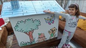 Prenses Oyun Evini Elif Dede Anneanne Hep Beraber Boyadık