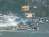 dev dalgalar limanı yuttu(zonguldak)
