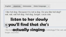 Hotto Dogu - Bir Google Translate Şarkısı