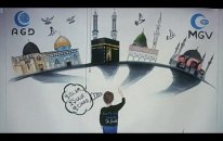 Mekke'nin Fethi ve Kudüs Gecesi Programına Yaptığım Çizim