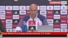 Real Madrid Kral Kupasında Numancia'yı 3-0 Yendi