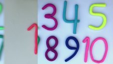 Learn Numbers 1-10 with Play-Doh in English