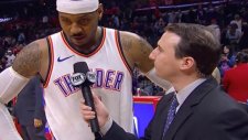 Russell Westbrook'un Sulu Şakasına Carmelo Anthony'nin Cevabı
