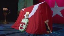 Münir Özkul Son Kez Sahnede (Cenaze Töreni)