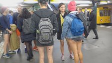 Metroda Pantolonsuz Yolculuk Eylemi