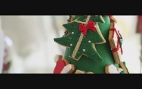 Peony Cake - Christmas Clip
