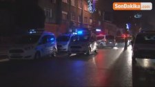 Beyoğlu'nda Polis Aracı Alev Alev Böyle Yandı