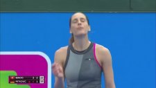 Verilen Arada Dans Ederek Coşan Tenisçi Andrea Petkovic