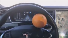 Tesla’nın Otomatik Pilotunu Portakalla Kandıran Adam