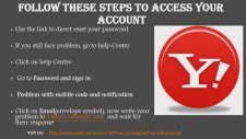 How TO access Yahoo Email account Copy