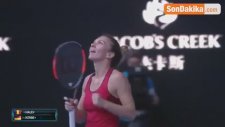 Avustralya Açık'ta Wozniacki'nin Rakibi Halep Oldu
