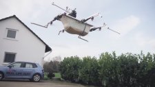 Küvet ile İnsan Taşıyabilen Drone Yapan Ekip