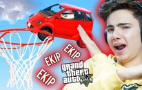 Arabalar İle Basketbol ! (Gta 5 Ekip)