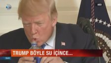 Şişeden Su İçmeyi Beceremeyen Trump