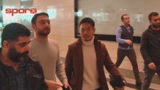 Nagatomo, Galatasaray için İstanbul'a geldi