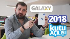 Samsung Galaxy A8 2018 Kutusundan Çıkıyor - İlk İzlenimler ve Kutu İçeriği!
