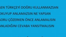 Türkçeyi Doğru Kullanmak Türkçemize Sahip Çıkalım Türkçe Şenliği Video Aykut öğretmen