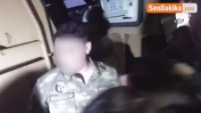 Afrin'e Giden Komandolar, Nurdağı'nda Türk Bayrakları ile Karşılandı