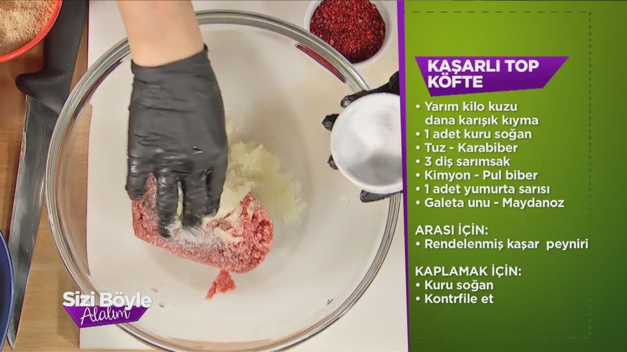 Kaşarlı Fırın Köfte Tarifi Videosu Kaşarlı Fırın Köfte Tarifi Videosu