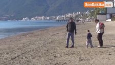 Marmaris'te Kış Ortasında Deniz Keyfi
