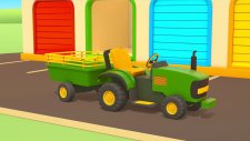 Yardımcı Arabalar - Çiftlikte Bir Gün - Süt Kamyonu - Helper Cars 09 Tr