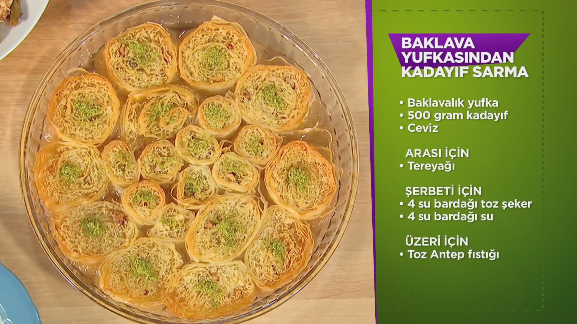 Yufkalı Kadayıf Sarması Tarifi Yufkalı Kadayıf Sarması Tarifi