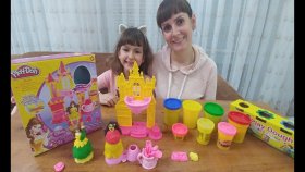 Disney Prenses Bella Muhteşem Şatosu Play Doh Oyun Hamuru Seti