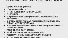 Tarih Dersi 2. dünya savaşı Ders notları Hazırlayan Tarih Öğretmeni Harun Şahin