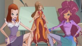 Winx Club Türkçe Çizgi Film - Winx Dünyası Elbise Tasarımcı (1. Sezon 5. Bölüm)
