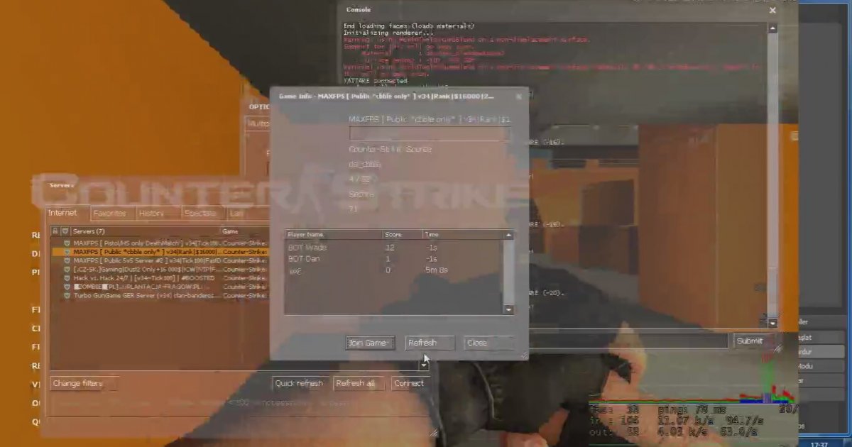 Counter Strike Source Oynadık !! Bölüm 1  İzlesene.com