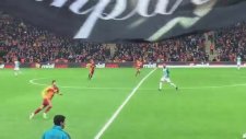 Galatasaray 2-0 Bursaspor Gol: Garry Rodrigues (Tribün Çekimi)