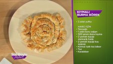Kıymalı Burma Börek Tarifi