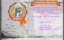Rabia ~ İsminin Anlamı~ Ayrıntılı Analizi~