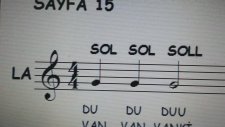 Sayfa 15 te 8.Alıştırma Nota Okuma Dersi Solfej Blok Flüt Piyano Keman Gitar Müziği Sevdirme Yolları