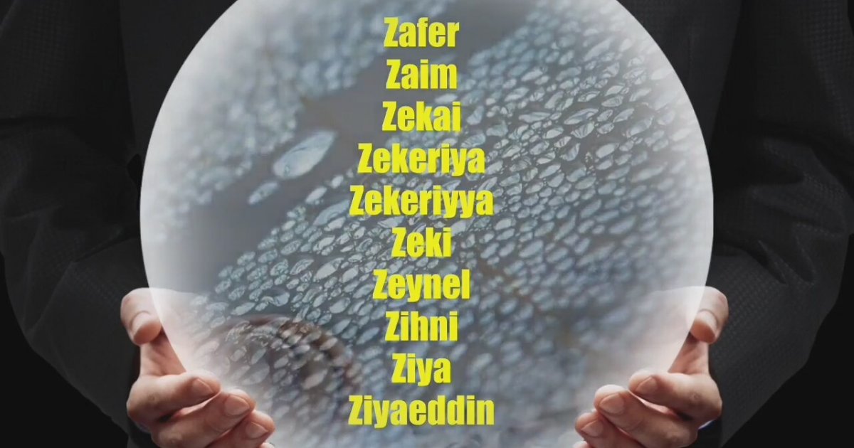 Z Harfiyle BaЕџlayan ГњnlГјler 58