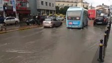 İstanbul'da Dolu Yağışı Etkili Oldu (3 Mart 2018)