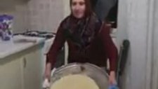 Hüsranla Biten Künefe Çevirme Şovu