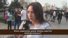 Dinin Yaşanması Güzel Ahlaka Nasıl Bir Katkıda Bulunur? (İzleyici Sorusu)