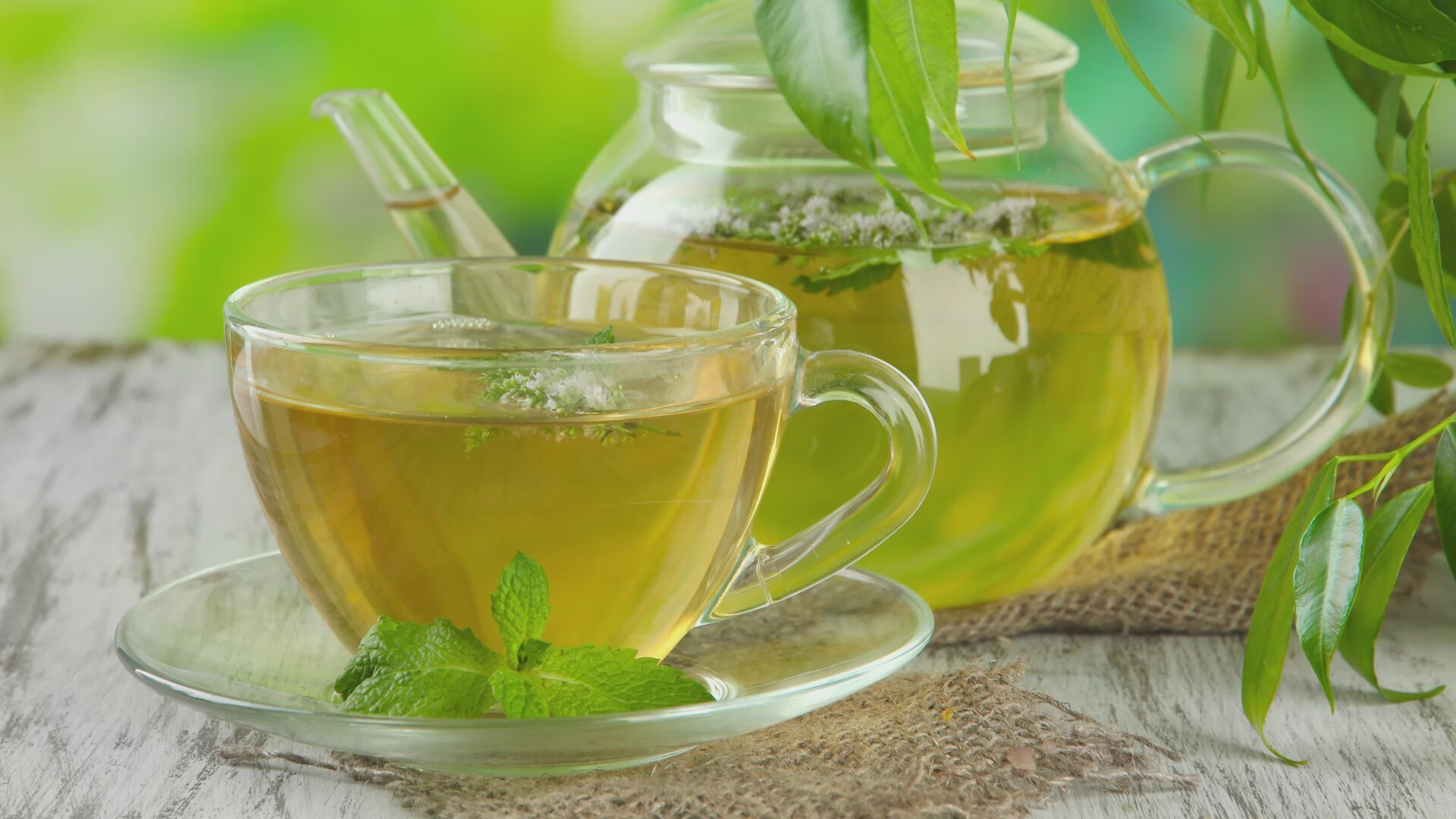 Nane Limon Çayı Yapımı Nane Limon Çayı Yapımı