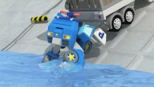 Limanda Asılı Kalan Terry | Robocar Poli Türkçe Çizgi Film