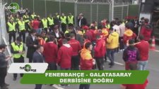Galatasaray taraftarı, Türk Telekom Stadı önünde toplanıyor