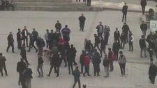 Yozgat'ta Çırılçıplak Soyunan İranlının Dayak Yemesi